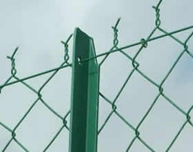 Ease of installation Metal Chain link Fencing Chain Link Fencing Do not obscure sunlight
