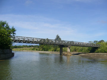 Temporary Steel Bailey Bridge