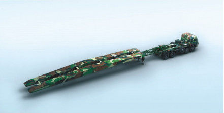 Noodhulpuitrusting Gemechaniseerde Brug 21m Lang met Rupsbandbelasting 60t Capaciteit en Afstandsbediening voor Inzet