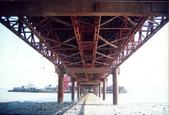 Veelzijdigheidslengte 654m Bailey Bridge Truss Height 2.134m