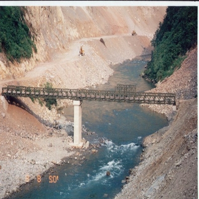 De draagbare Compacte Comité Gevolgde Lading van Bailey Bridge For 60t in 4.2m Breedte