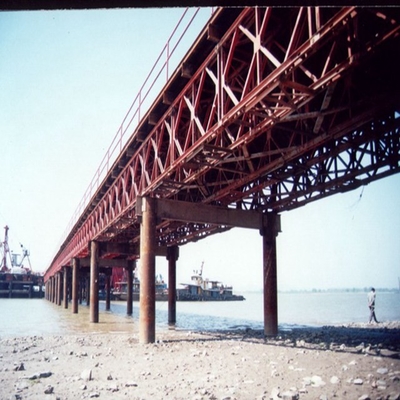4.2m 60t Staalstructuur Bailey Type Bridge Launching Tools