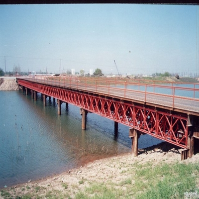 Gegalvaniseerd Staal Bailey Bridge With 1448mm Comité Hoogte
